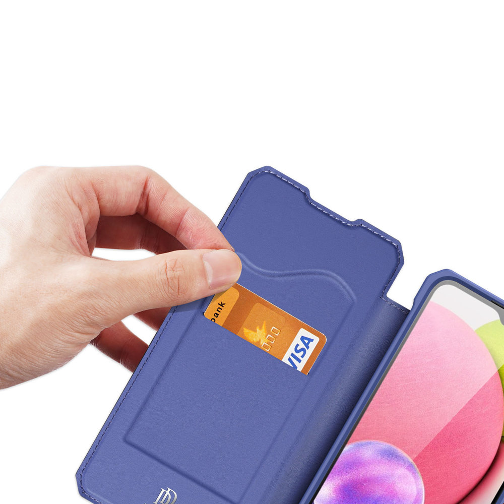 Premium DuxDucis® SKIN X Preklopna futrola za Samsung A03s Plava
