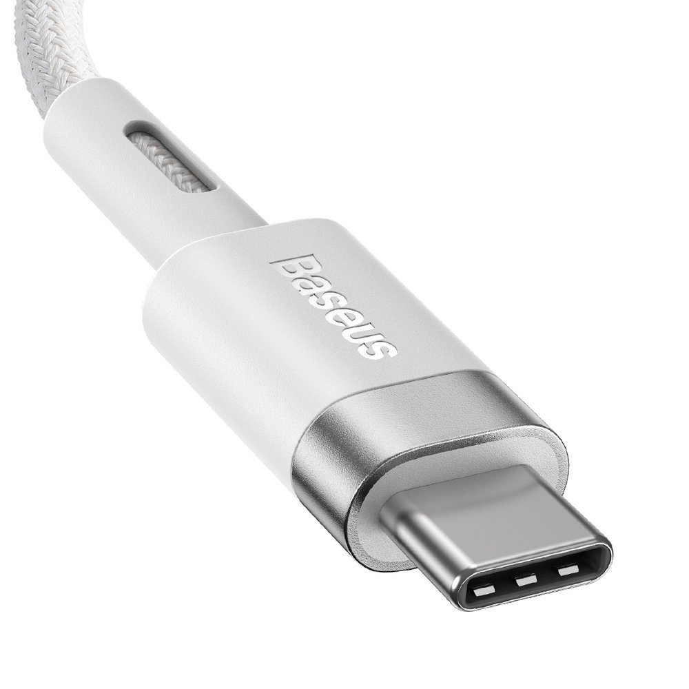 Baseus® CATXC-W02 Magnetni MacBook Type C 60W kabel 2M bijeli (L-oblik)