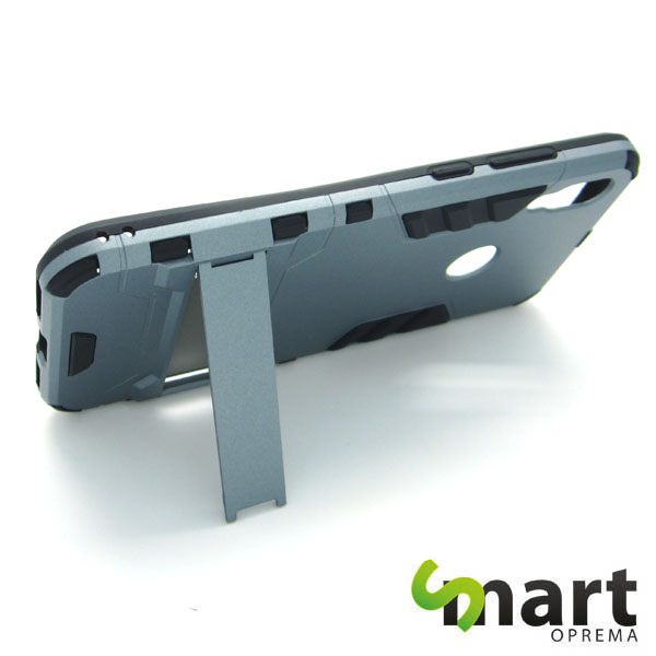 Armor maskica sa stalkom za Huawei Y6 2019 Siva
