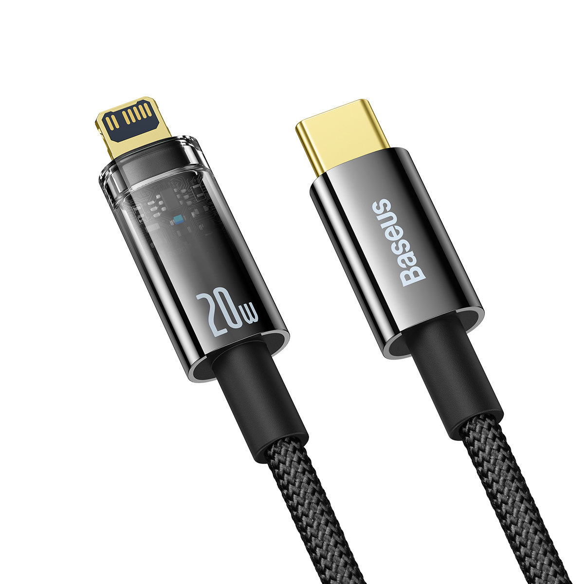Baseus® CATLGD-01 Type C to Lightning kabel 1M 20W Crni