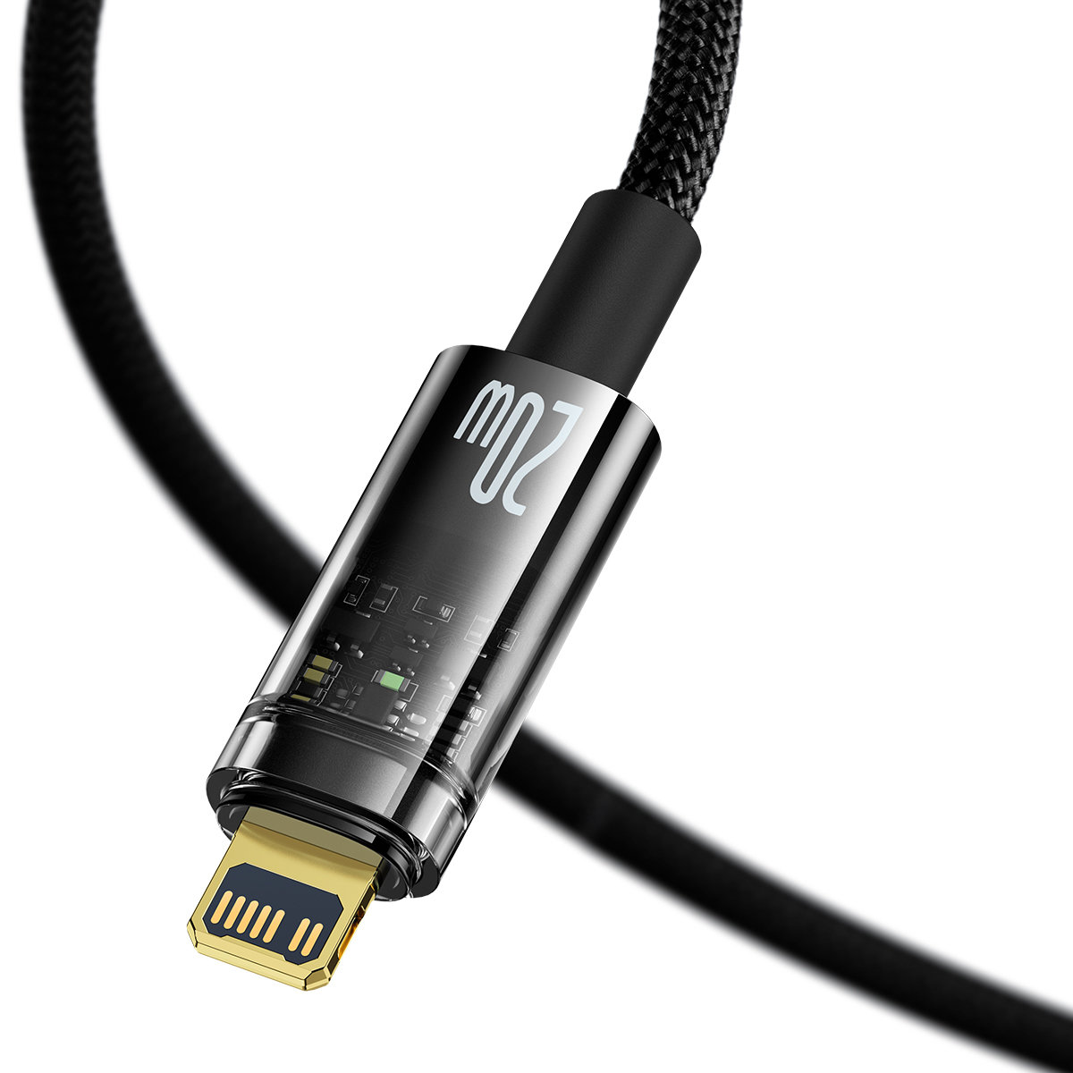 Baseus® CATLGD-01 Type C to Lightning kabel 1M 20W Crni