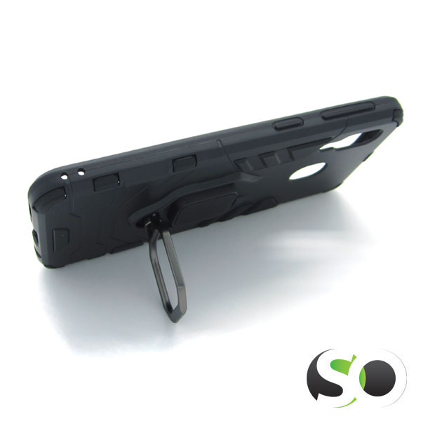Armor maskica s magnetnim stalkom za Samsung A40 Crna