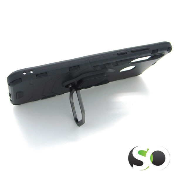 Armor maskica s magnetnim stalkom za Huawei P30 Lite Jet Crna
